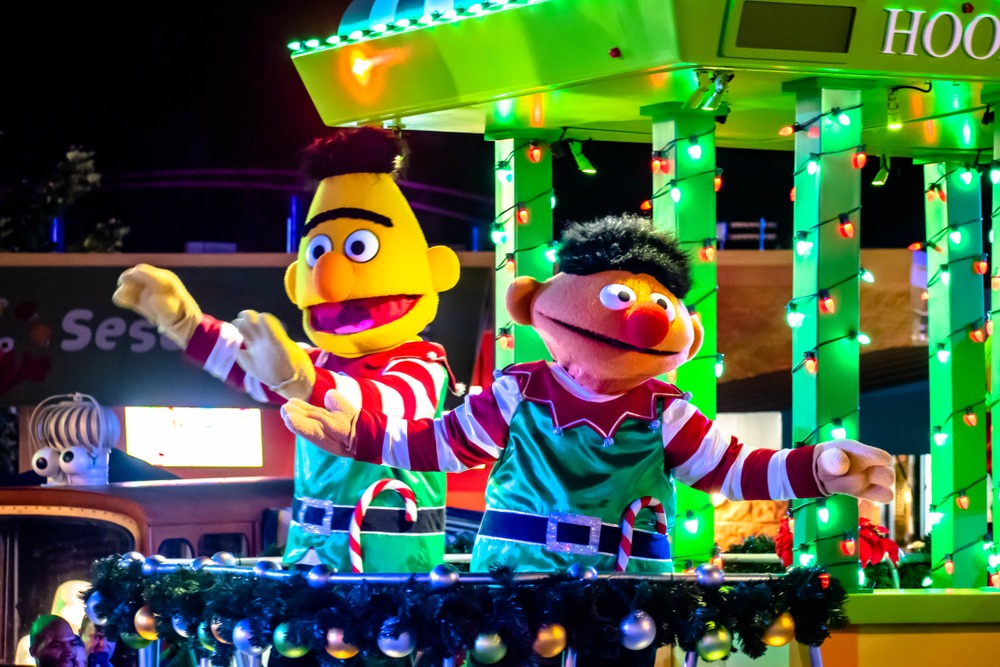 orlando,,florida.,december,30,,2019.,bert,and,ernie,in,sesame