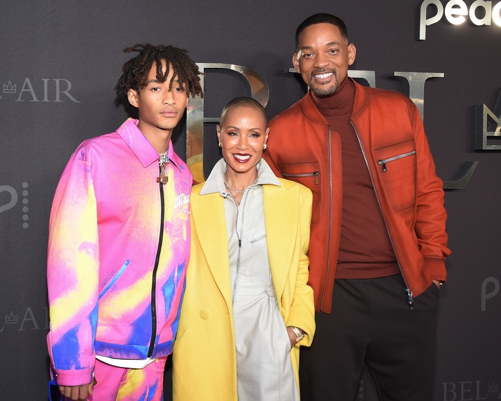 los,angeles, ,feb,09:,jaden,smith,,jada,pinkett,smith