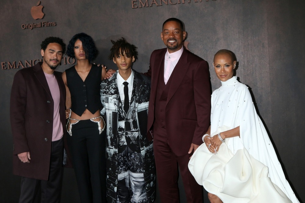 los,angeles, ,nov,30:,trey,,willow,,jaden,,will,smith,