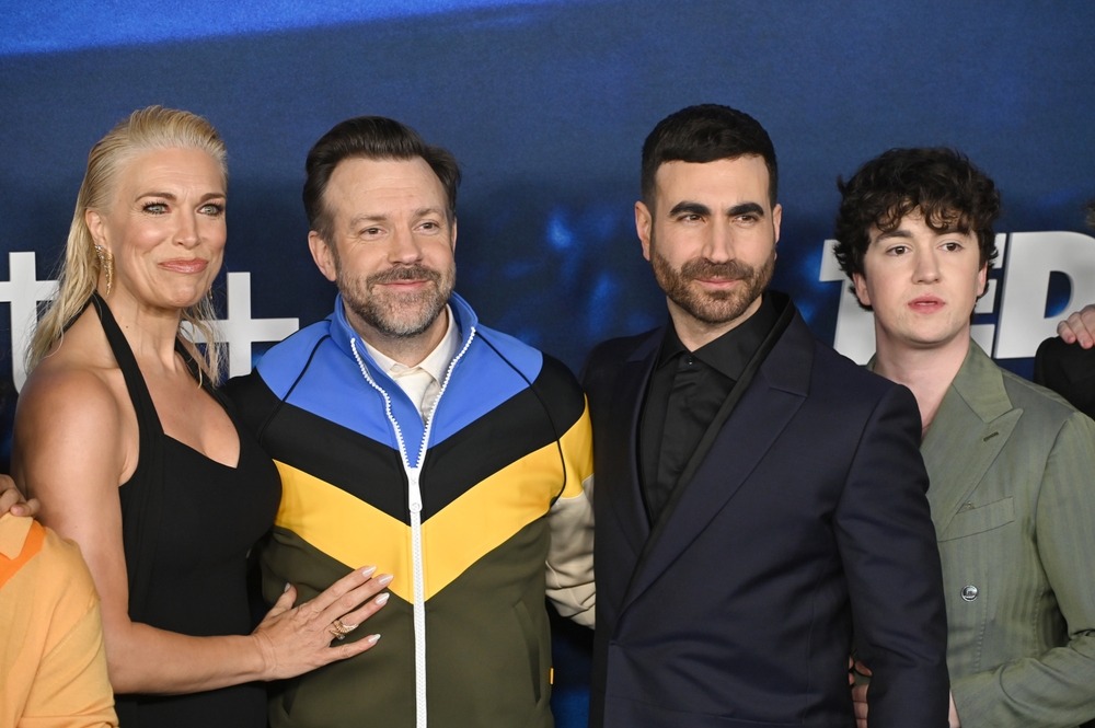 los,angeles,,ca.,march,07,,2023:,hannah,waddingham,,jason,sudeikis,