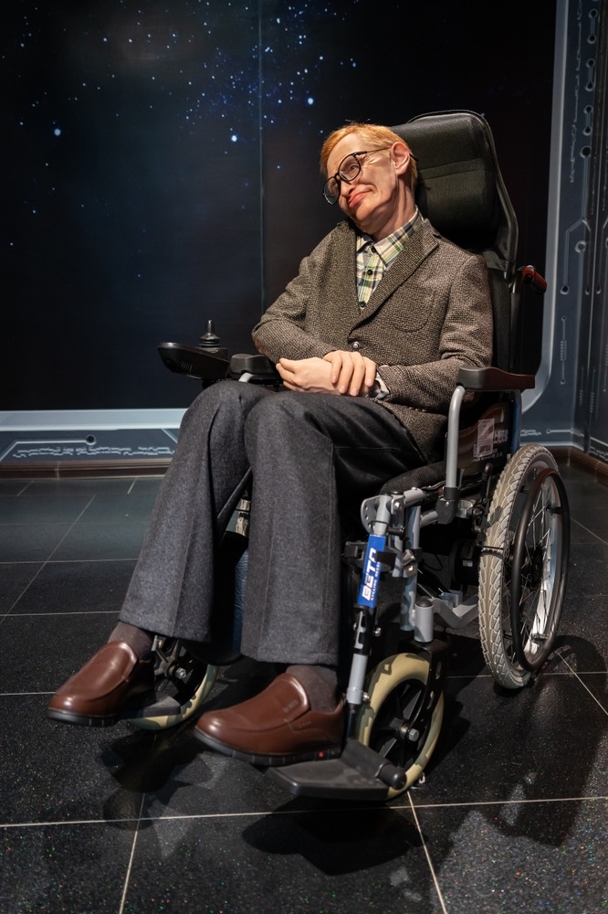 shah,alam,,malaysia, ,april,17,2023,:,stephen,hawking's,wax