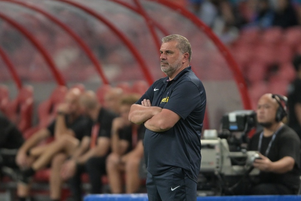 Kallang Singapore: 26th July2023, postecoglou, manager, from, lane, in, action, during, festival, of