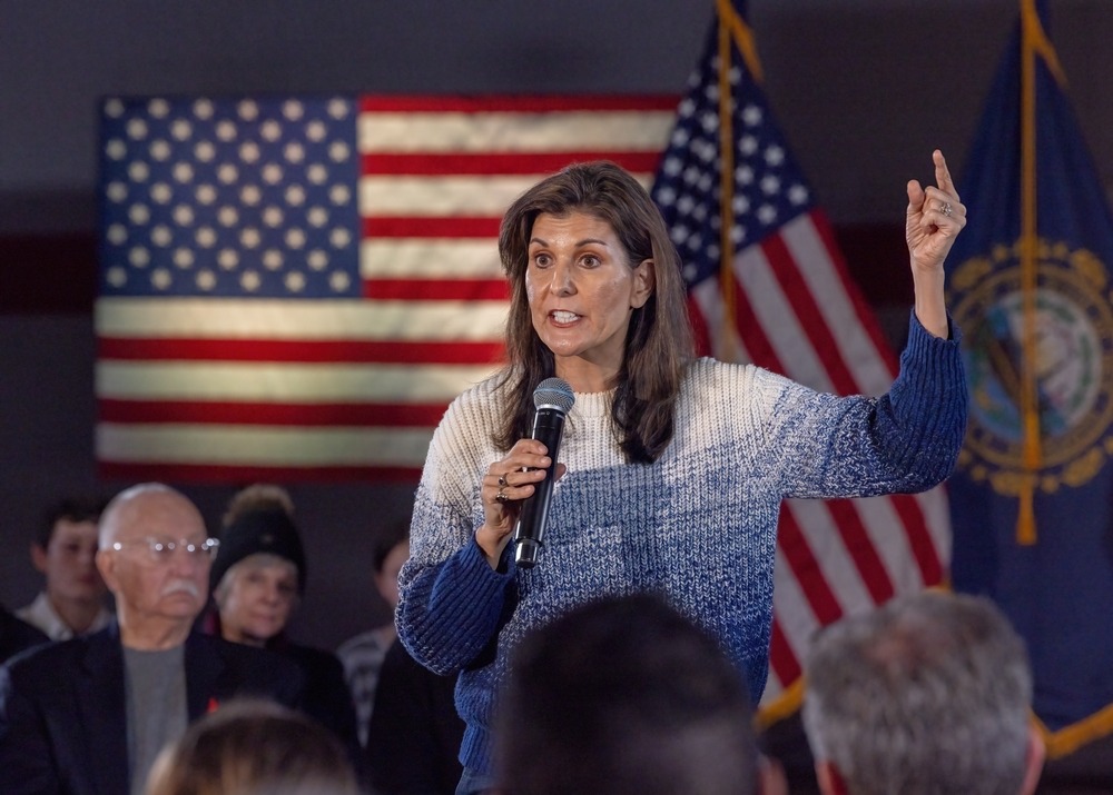 Berlin ,, NH, -,, December 27, 2023: Republican, President, candidate, Nikki