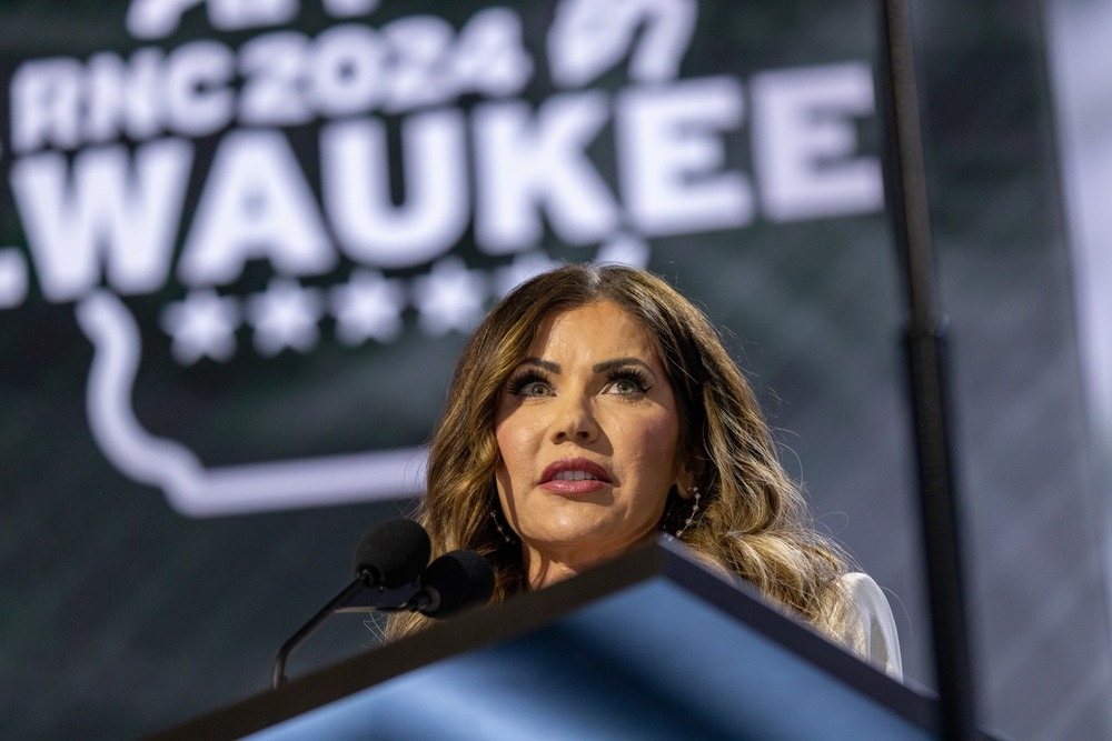Milwaukee ,, Wisconsin, July 15, 2024: North, Dakota, Governor, Kristi