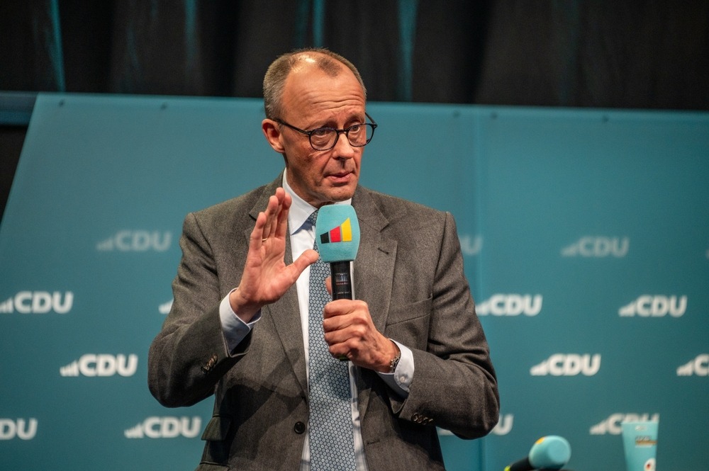 flensburg,,germany,,jan.,20,,2025,cdu,federal,election,campaign,with