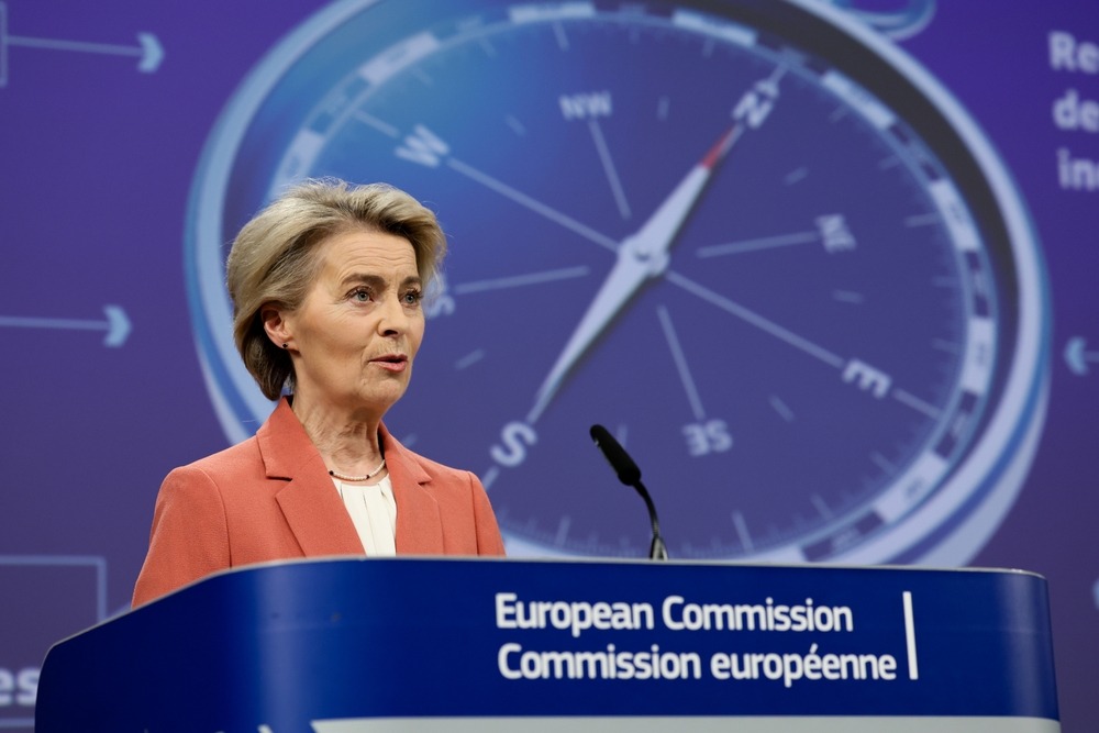 press,conference,by,european,commission,president,ursula,von,der,leyen