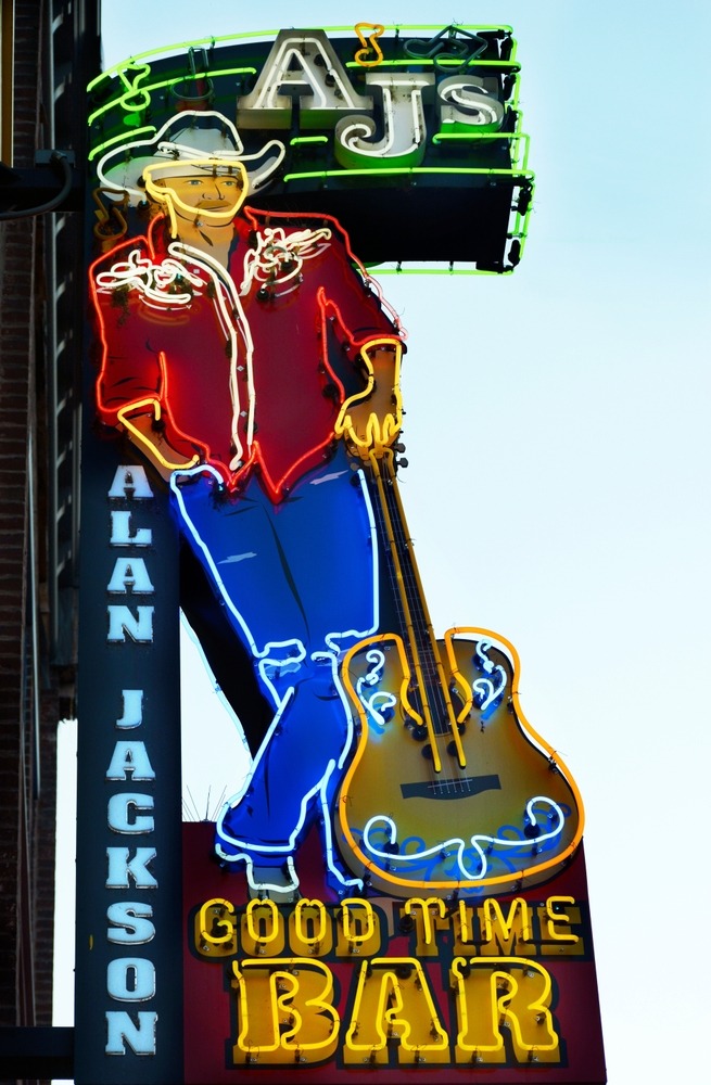nashville,,tennessee,,usa, ,sept,17,,2019:,a,neon,sign
