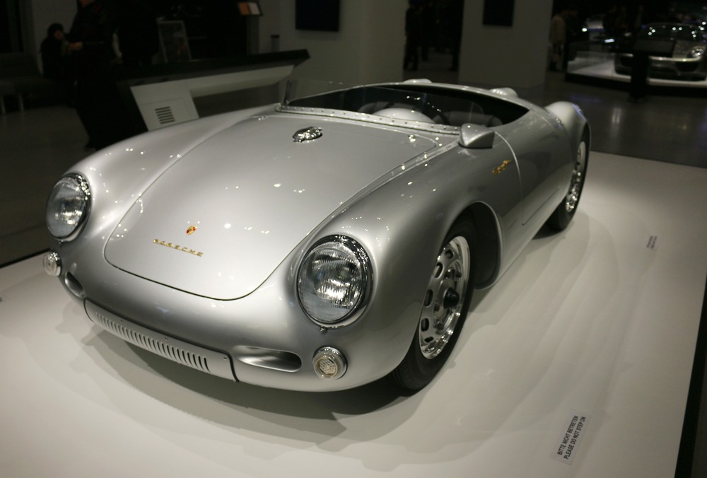 march,2016, ,berlin:,a,porsche,550,spyder,oldtimer,sportscar,