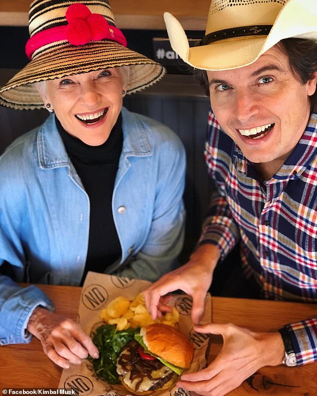 Share this gallery Meet Kimbal Musk, Elon's younger brother and trustee on a sustainable eating and energy mission 1 of 17 Kimbal poses with his mother, Maye