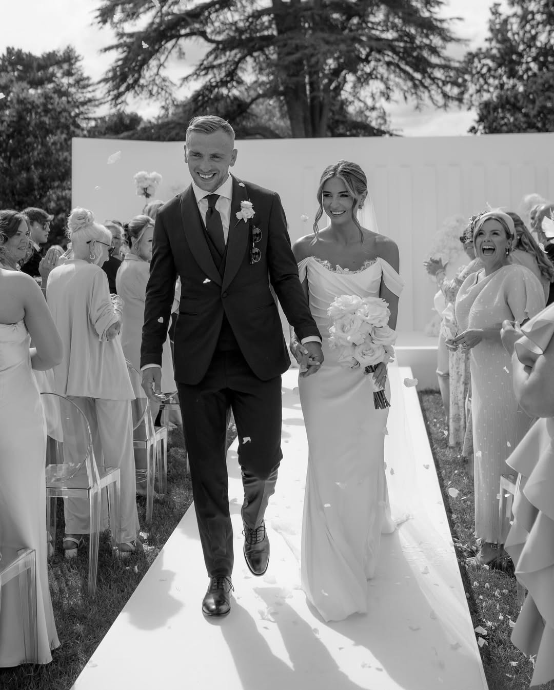Love Island star Dani Dyer married her partner of five years West Ham ace Jarrod Bowen in a lavish ceremony on Saturday31st May 2025.