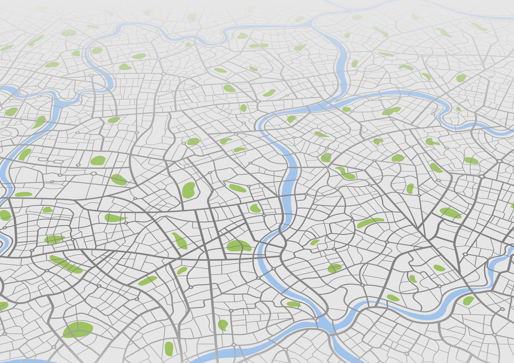 isometric navigate mapping technology for distance data, path turns. abstract map with unique lines, geometric patterns background. city top view. streets, blocks, route for movement on the streets.
