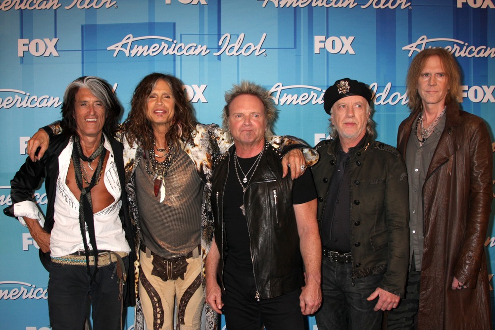 los,angeles, ,may,23:,aerosmith,in,the,press,room