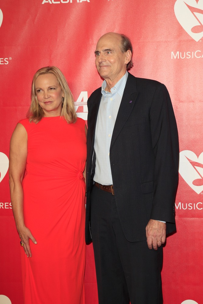 los,angeles, ,jan,24:,caroline,smedvig,,james,taylor,at