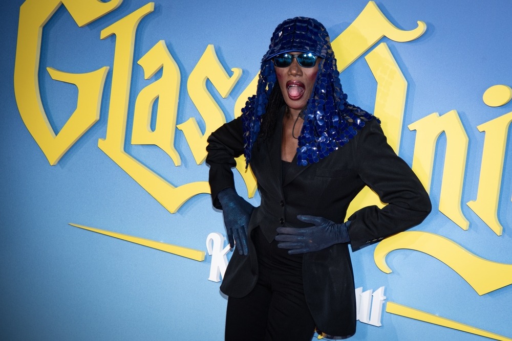 london,,england,,uk, october,16,,2022:,grace,jones,attends,the