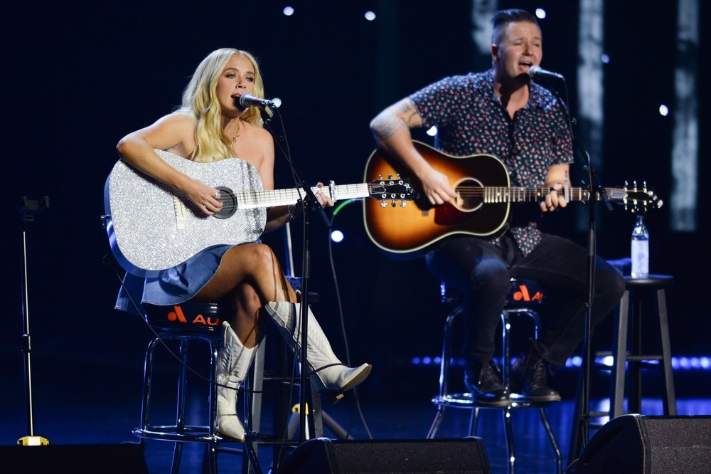 hollywood,,florida, ,november,14,,2024:,megan,moroney,performs,in