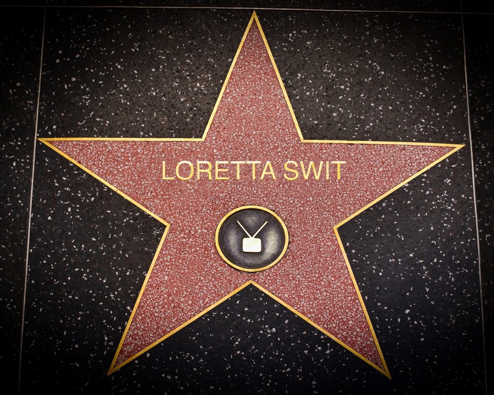 los,angeles, ,may,30,,2025:,loretta,swit's,star,on