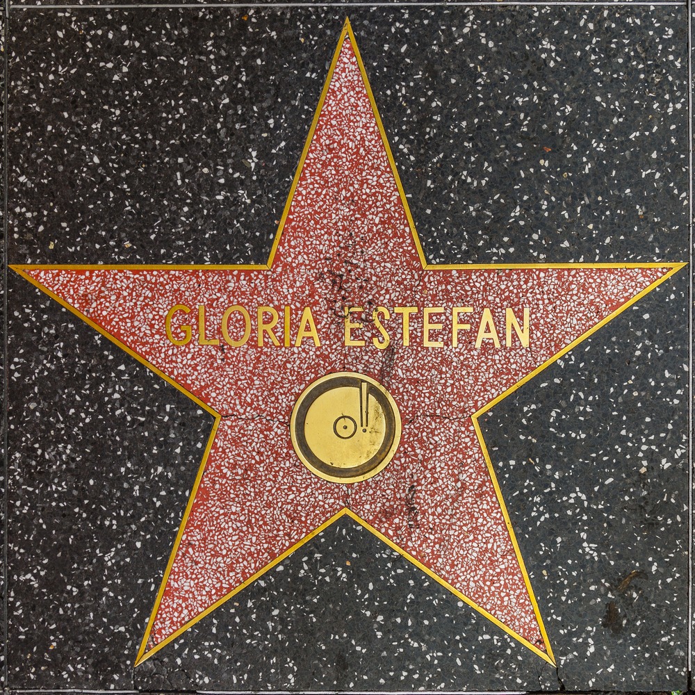 hollywood, ,june,26:,gloria,estefan's,star,on,hollywood,walk