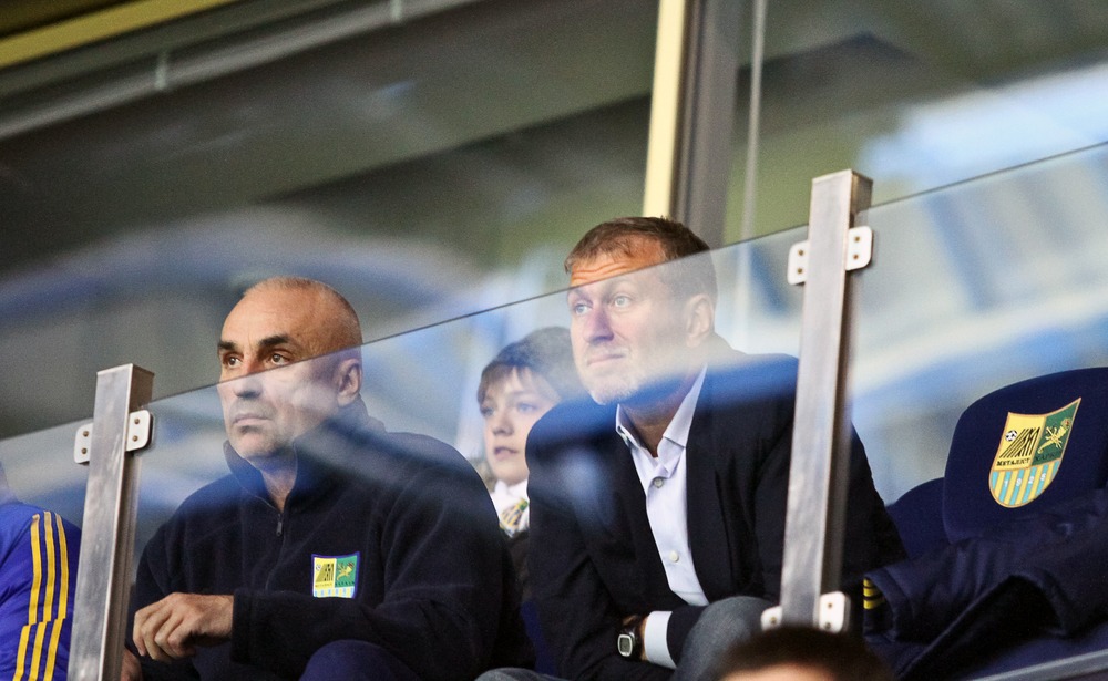 kharkiv,,ua, ,october,21:,metalist,president,aleksandr,yaroslavsky,(l)