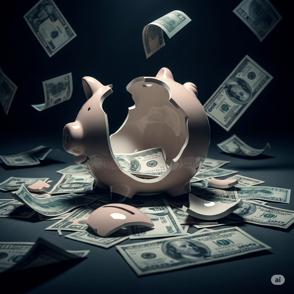 Lost wealth