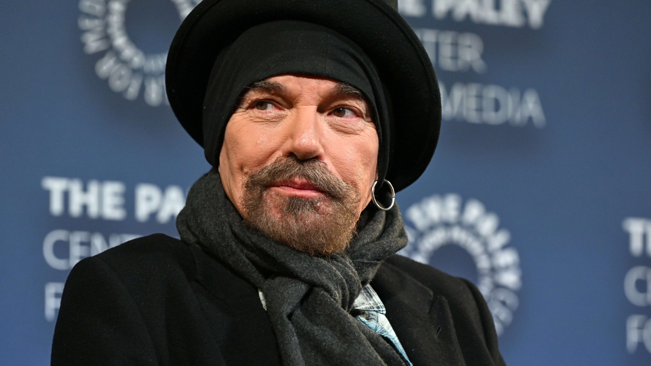 Billy Bob Thornton on the red carpet at Landman TV series premiere 2026