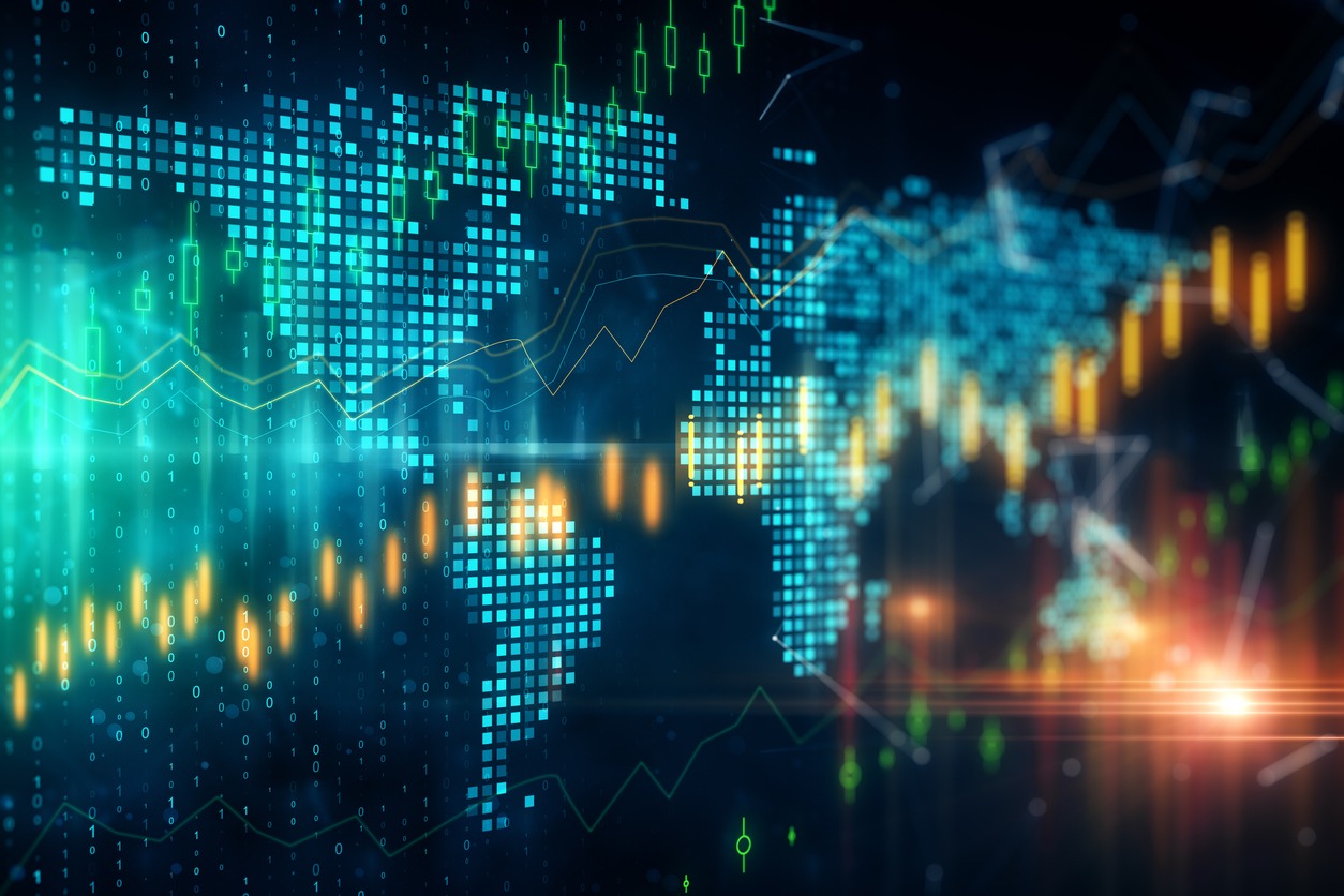 global trade and invest concept