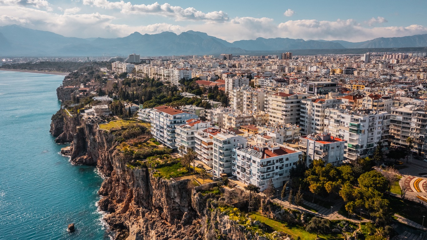 cityscape of antalya