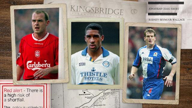 Former Premier League stars Danny Murphy, Michael Thomas, and Rod Wallace, key members of the V11 campaign, who lost millions in failed investments.