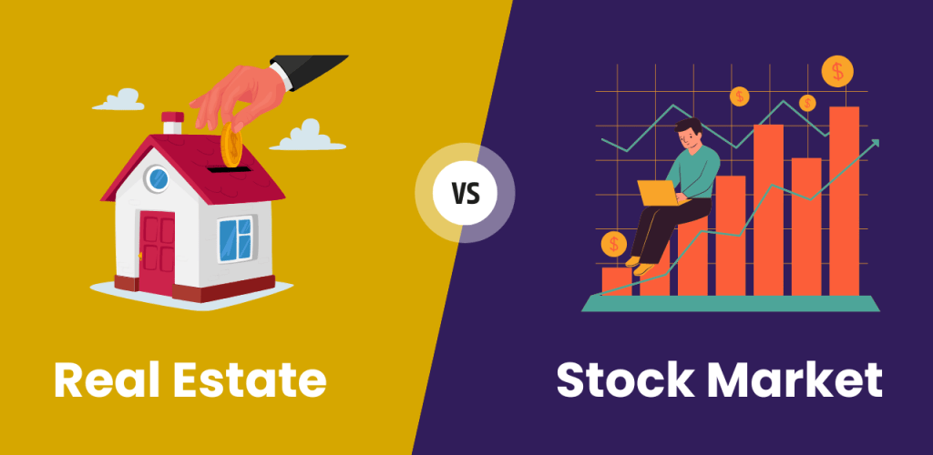 Real Estate Vs. Stocks: Which Is Better For Long-Term Growth?