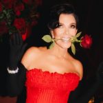 Kris Jenner, 70, Channels Her Inner Bond Girl in a Dazzling Red Gown at Her 007-Themed Birthday Bash
