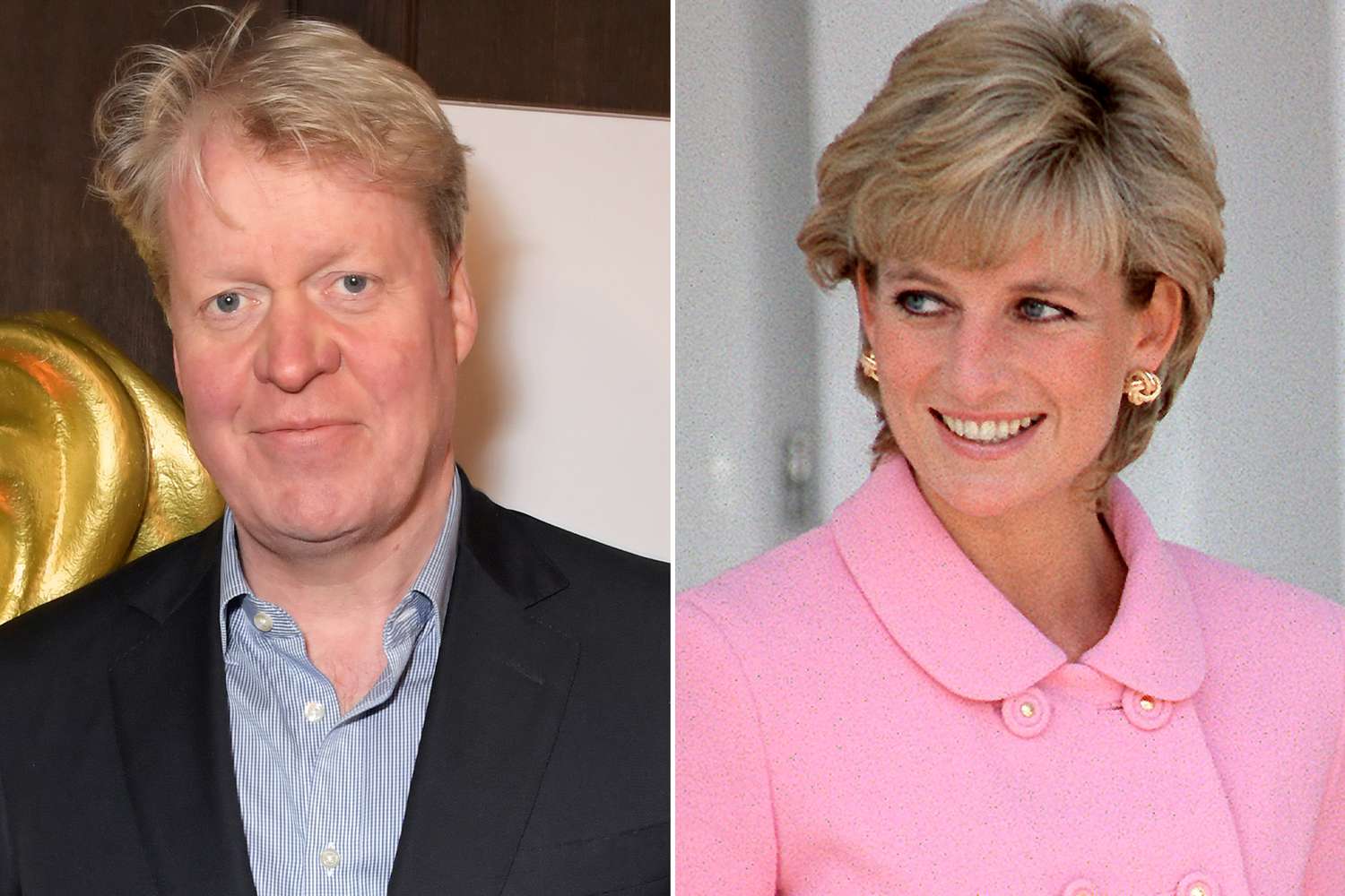 Split image of Charles Spencer and Princess Diana, highlighting Spencer’s claims about BBC deception and Diana’s enduring economic and cultural legacy decades after her death.