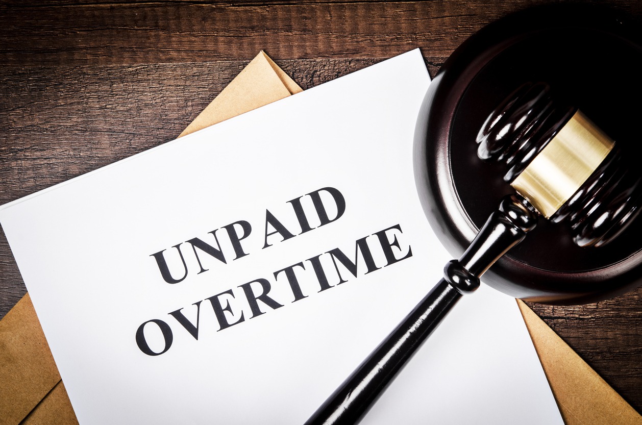 unpaid overtime title on legal documents