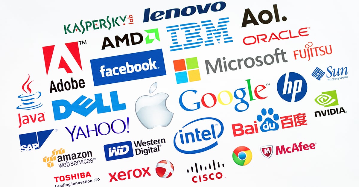 Collage of logos from some of the world’s richest companies in 2025, including tech giants, financial leaders, and global corporations.