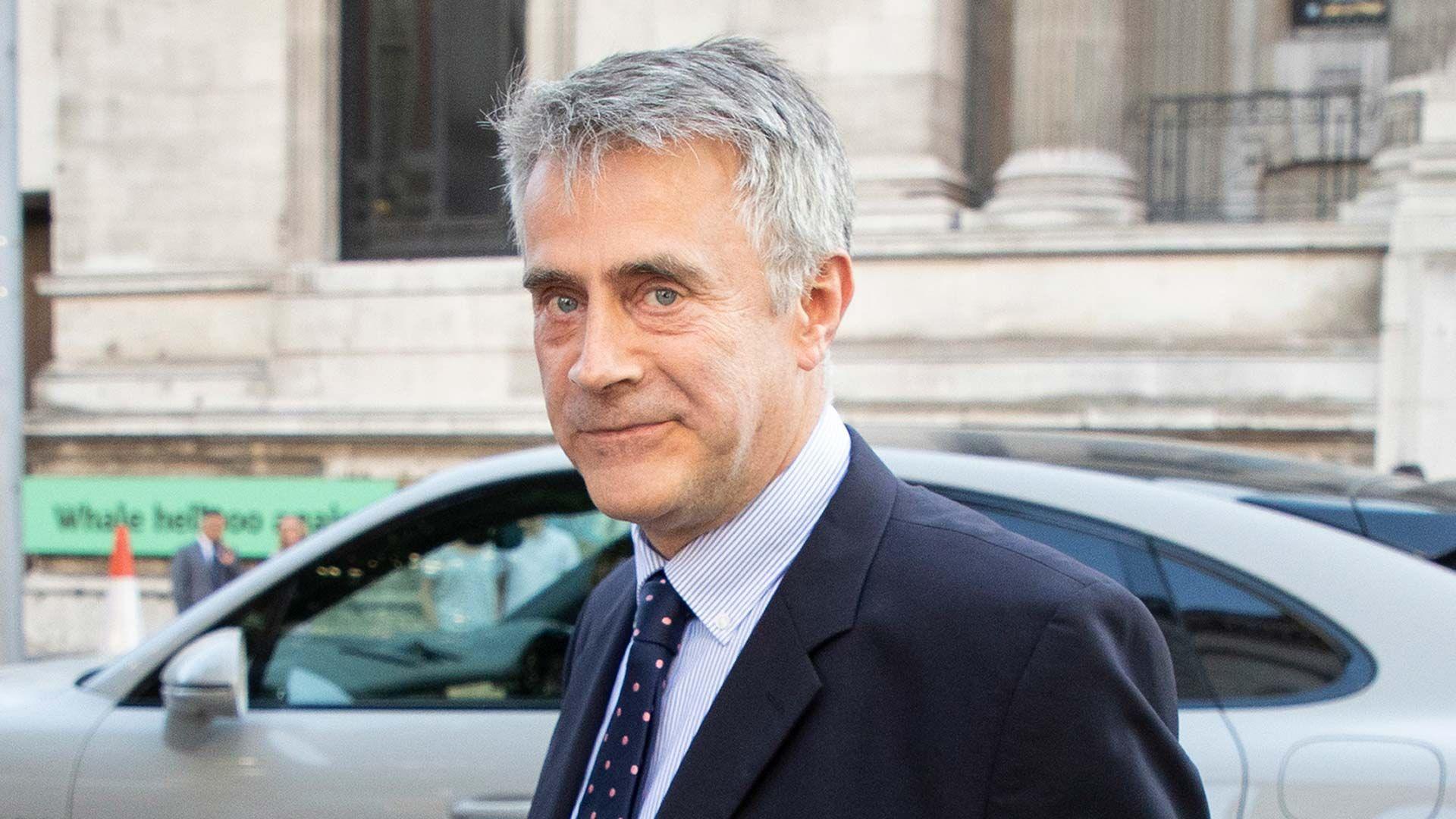 Christopher Harborne, British cryptocurrency investor and aviation entrepreneur, pictured at a formal event.