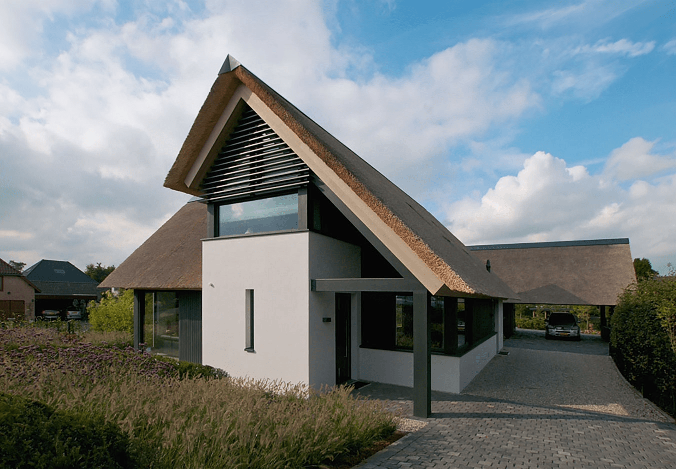 Michael van Gerwen’s modern family home in Vlijmen, Netherlands, reflecting the equity behind the darts champion’s property assets.