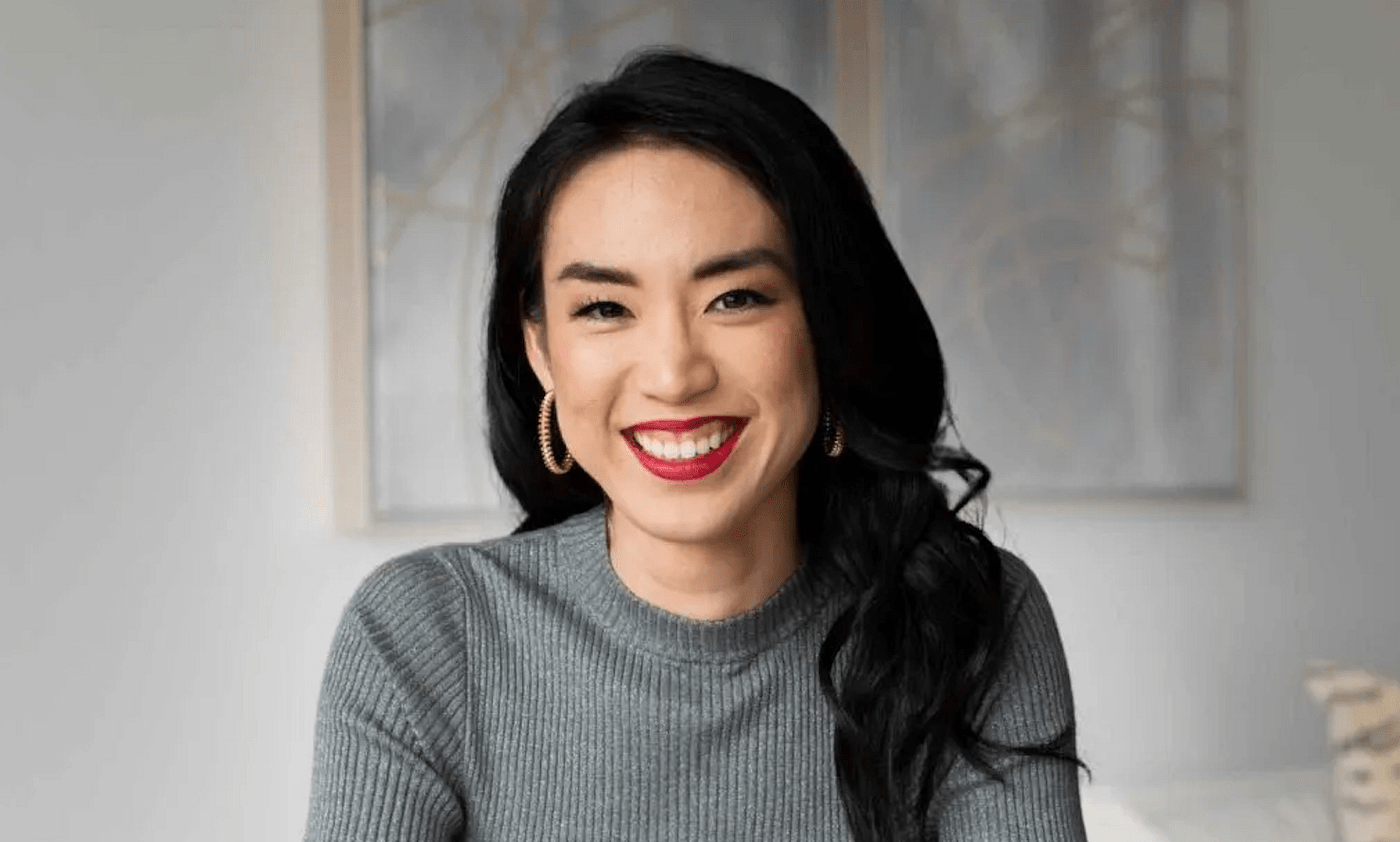 Luisa Zhou, founder and CEO of LuisaZhou.com, photographed indoors