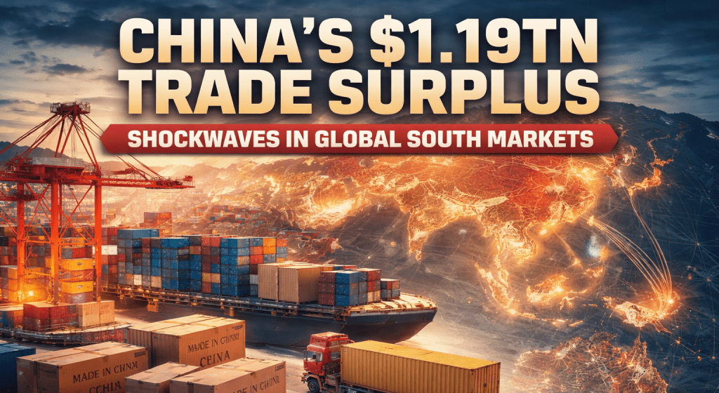 China’s $1.19tn Trade Surplus Sends Global South Markets Into Turbulence