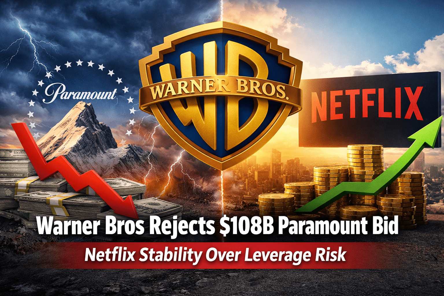 Leverage, Liquidity, and the $108 Billion Brinksmanship for Warner Bros