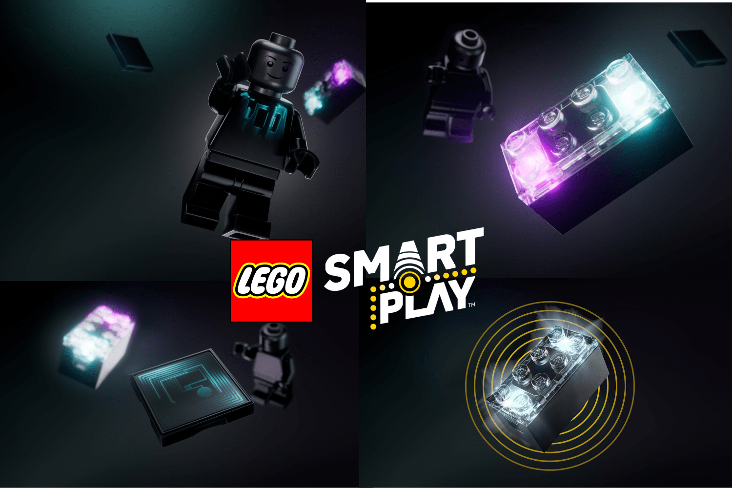 Lego Smart Bricks and Smart Play System unveiled at CES 2026, showing interactive blocks with lights and sensors