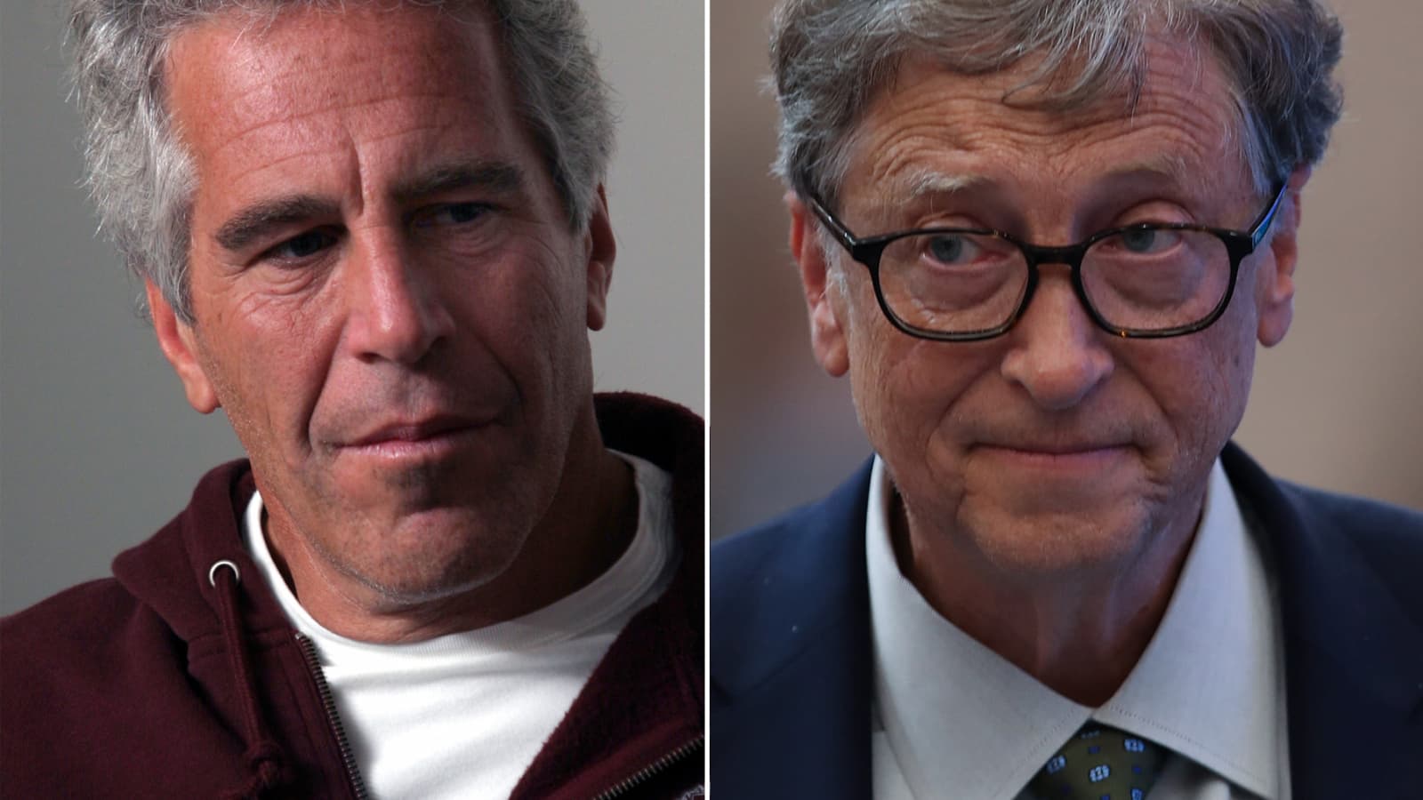 Jeffrey Epstein and Bill Gates side by side, highlighting their controversial association revealed in newly released DOJ files.