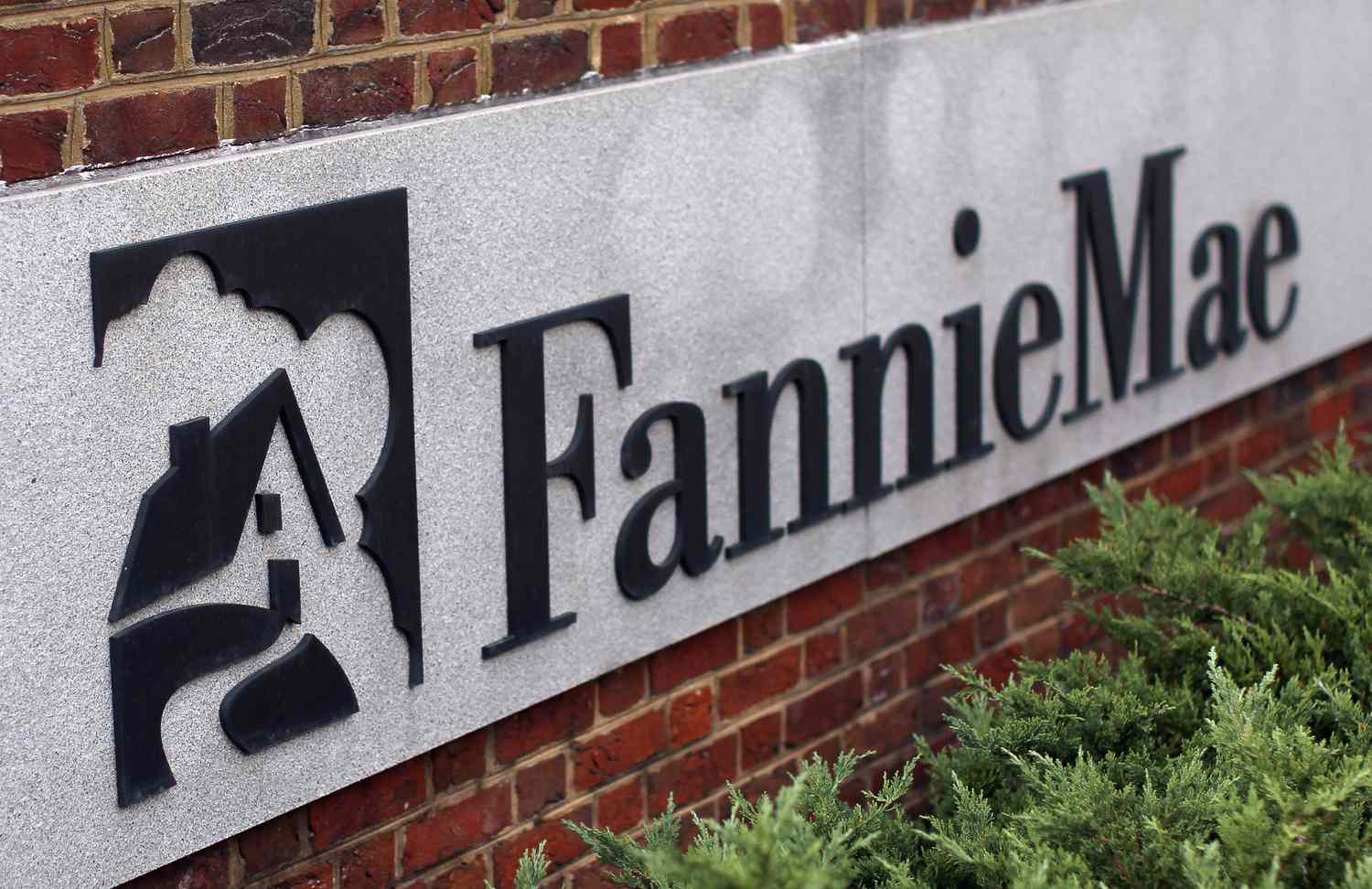 Fannie Mae sign at the housing finance agency’s headquarters in Washington, D.C.
