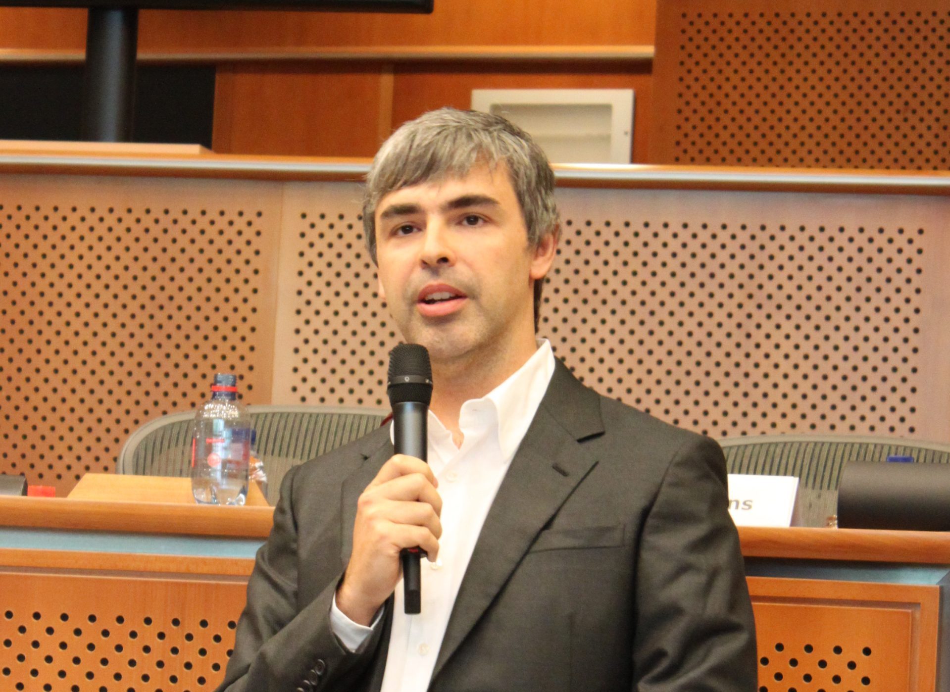 larry page in the european parliament, 17.06.2009