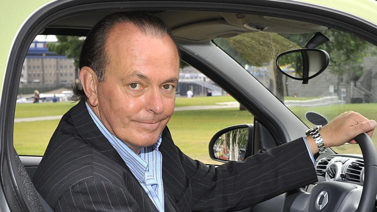 Quentin Willson attends a public event during his years as a Top Gear and Fifth Gear television presenter