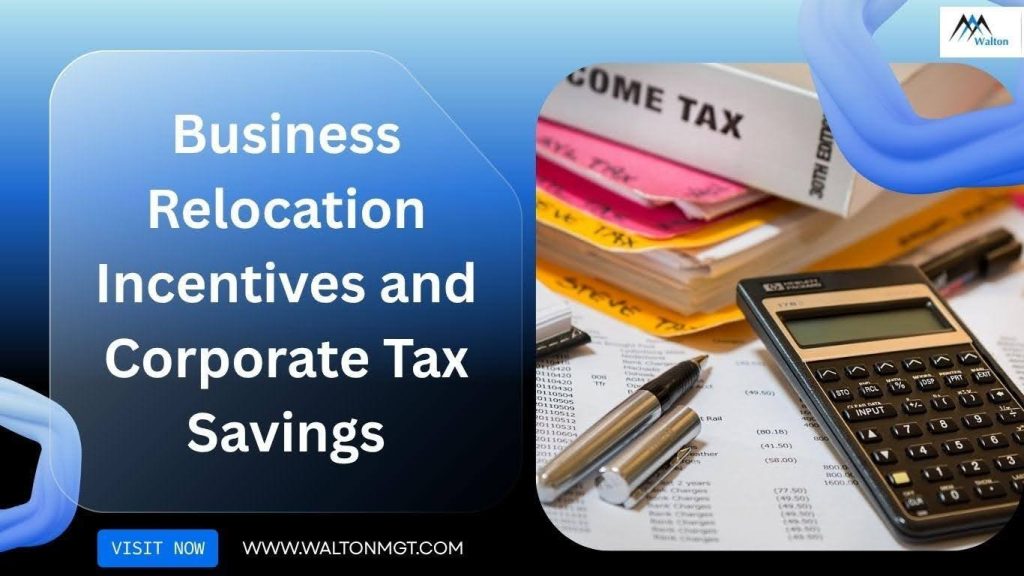 Business executives discussing relocation challenges, workforce issues, and corporate tax incentive planning during a company expansion meeting.