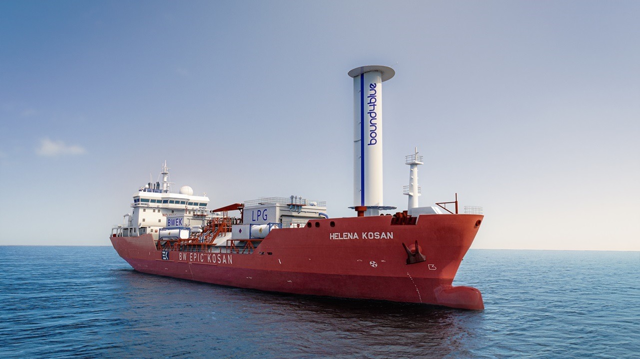 LPG tanker transporting energy cargo as U.S. sanctions target Iranian trade networks