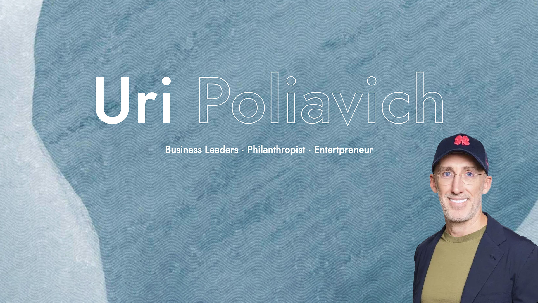 Technology entrepreneur and investor Uri Poliavich