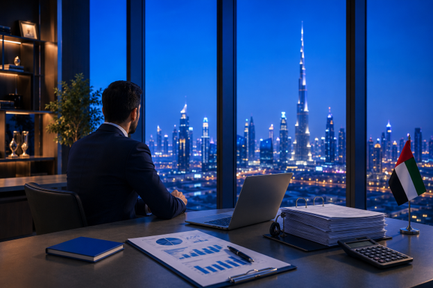 office with view