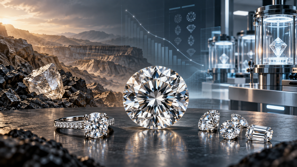 how lab grown diamonds are changing the economics of the u.s. jewelry market
